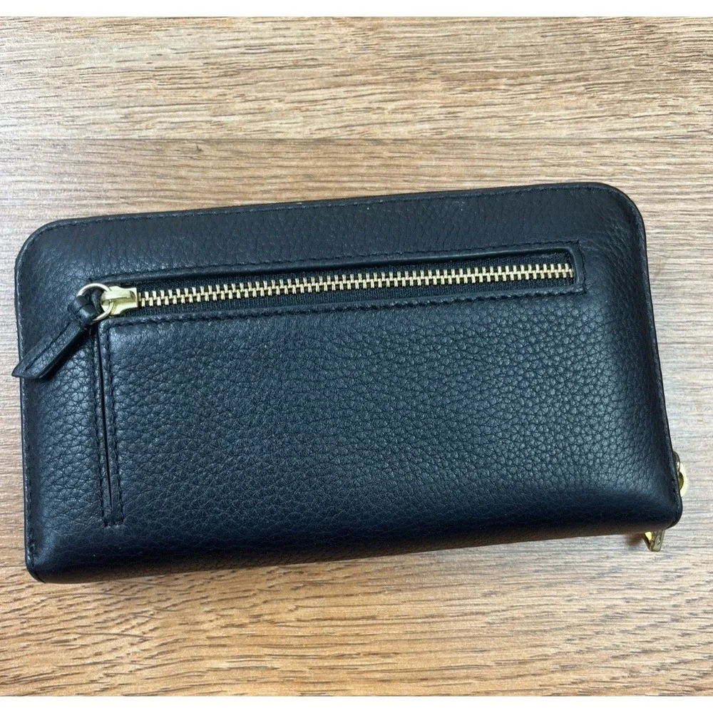 Fossil Leather Zip Around Color Block Women's‎ Wallet